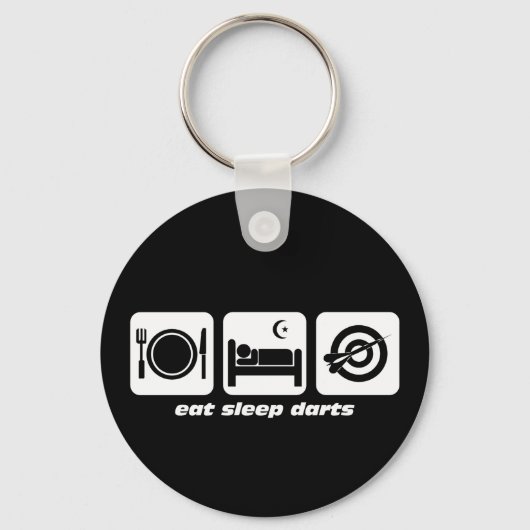 Porte-clés Mangez les fléchettes de sommeil (Recto)