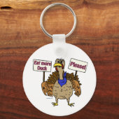 Porte-clés Mangez plus de canard - Parler de Turquie (Recto)