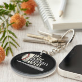 Porte-clés Mangez Sleep Baseball Répéter Funny Baseball Playe (Devant droit)