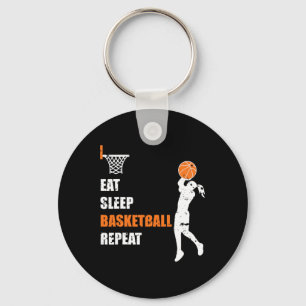 Porte-clés Mangez Sleep Basketball Répéter Girls Basketball P