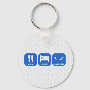 Porte-clés Mangez Sleep Malaysia