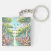 Porte-clés Mangrove & Citation (Dos)
