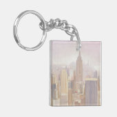 Porte-clés Manhattan dans la brume | New York City (Devant gauche)