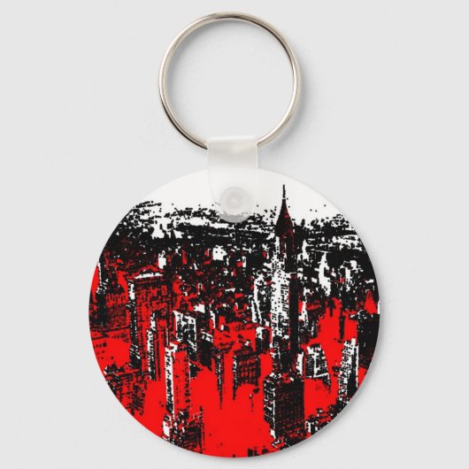 Porte-clés Manhattan New York (Recto)