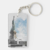 Porte-clés Manhattan Nyc Liberty Statue (Dos)