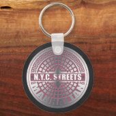 Porte-clés Manhole Covers Manhattan (Recto)