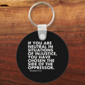 Porte-clés Manifestation contre Trump (Recto)