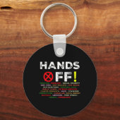 Porte-clés Manifestation De Sécurité Sociale Et Medicare Pro (Recto)