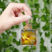 Porte-clés Manipulation numérique de Freesia Jaune (main)