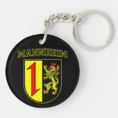Porte-clés Mannheim Allemagne Wappen/crête (Dos)