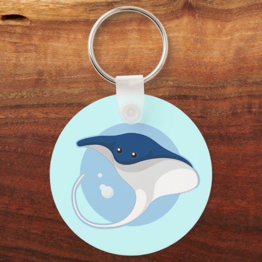 Porte-clés Manta Ray (Recto)