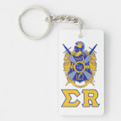 Porte-clés Manteau acrylique de porte - clé de bras (Devant)