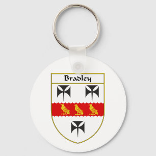 Porte-clés Manteau de Bradley des bras/de crête de famille