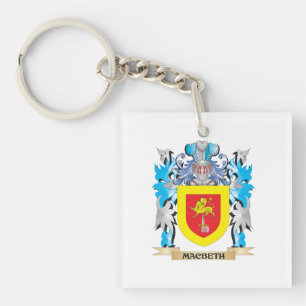 Porte-clés Manteau de Macbeth des bras - crête de famille