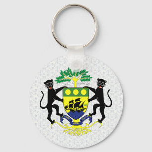Porte-clés Manteau du Gabon de détail de bras
