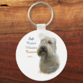 Porte-clés Manteau souple Wheaten Terrier meilleur ami Porte (Recto)