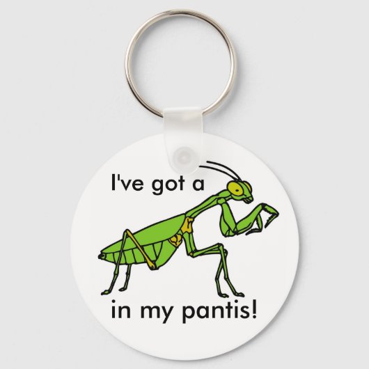 Porte-clés Mantis dans mon Pantis ! (Recto)