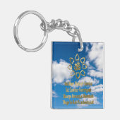 Porte-clés Mantra de Gayatri (Devant gauche)