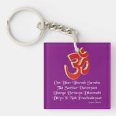 Porte-clés Mantra de Gayatri (Devant)