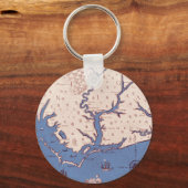 Porte-clés Map of Virginia (Recto)