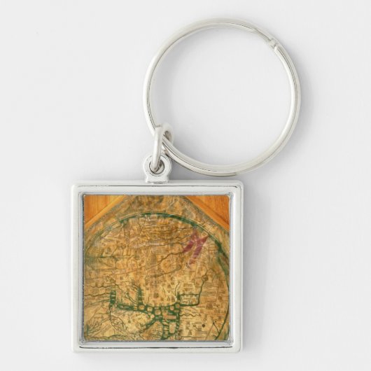 Porte-clés Mappa Mundi, c.1290 (Devant)