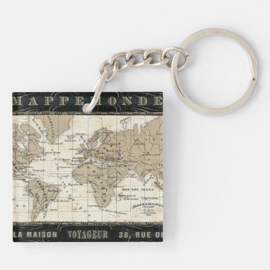 Porte-clés Mappemonde (Dos)