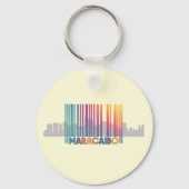 Porte-clés Maracaibo City Code-barres Art Latin Pride (Recto)