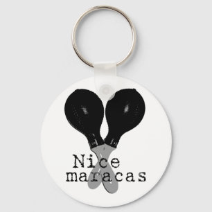 Porte-clés Maracas gentils
