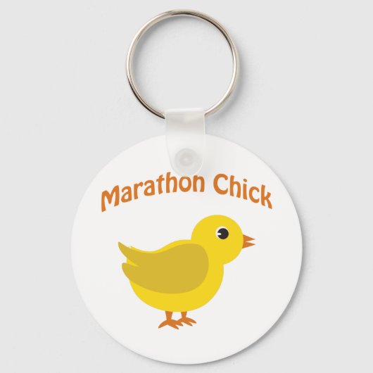 Porte-clés Marathon Chick (Recto)