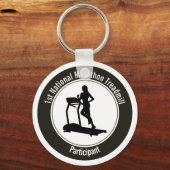 Porte-clés Marathon du tapis roulant (Recto)