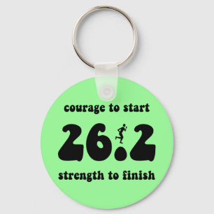 Porte-clés Marathon inspirant