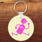 Porte-clés Marathon mignon et drôle (Recto)