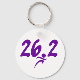 Porte-clés Marathon violet 26,2