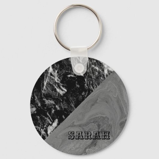 Porte-clés Marble noir (Recto)