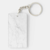 Porte-clés Marbre Blanc (Dos)