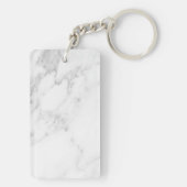 Porte-clés Marbre Blanc (Dos)