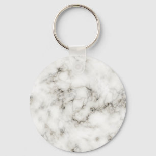 Porte-clés marbre blanc