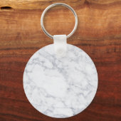 Porte-clés Marbre blanc (Recto)