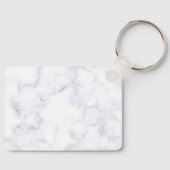 Porte-clés Marbre Blanc Moderne (Recto)