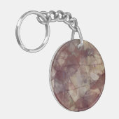 Porte-clés Marbre Brown rose et lavande (Devant gauche)
