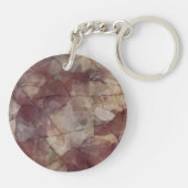 Porte-clés Marbre Brown rose et lavande (Dos)