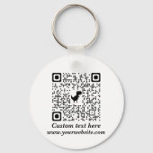 Porte-clés Marbre noir et or (Verso)