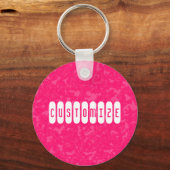 Porte-clés Marbre rose - Modèle (Recto)