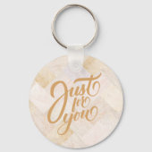 Porte-clés Marbre simple et discret (Recto)