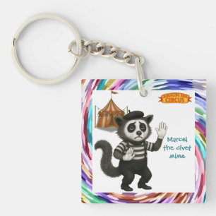 Porte-clés Marcel, civette mime