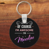 Porte-clés Marceline Bien sûr que je suis génial (Recto)