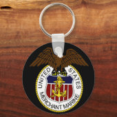 Porte-clés Marchand Marine Seal des États-Unis (Recto)