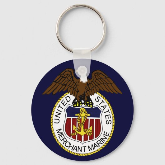 Porte-clés Marchand Marine Seal des États-Unis (Recto)