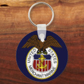 Porte-clés Marchand Marine Seal des États-Unis (Recto)
