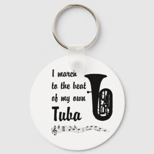Porte-clés Marche au Beat : Tuba